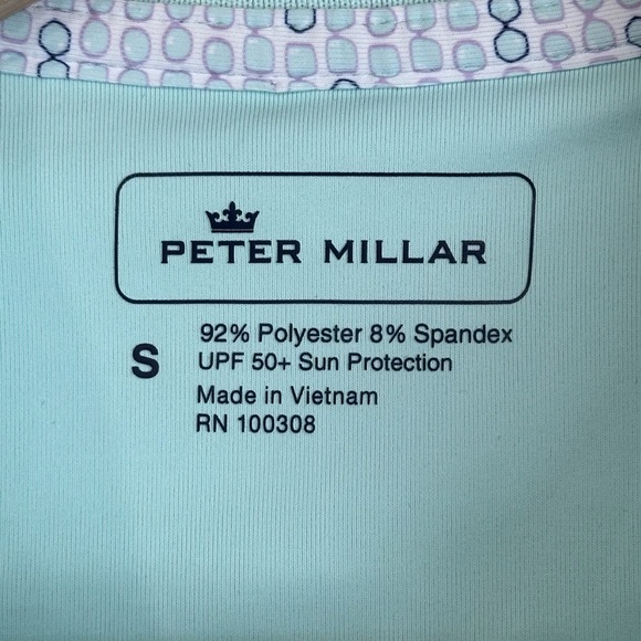 Peter Millar Sleeveless Golf Dress Chileno Bay in Sooth/Pale Teal Size Small - Picture 7 of 10